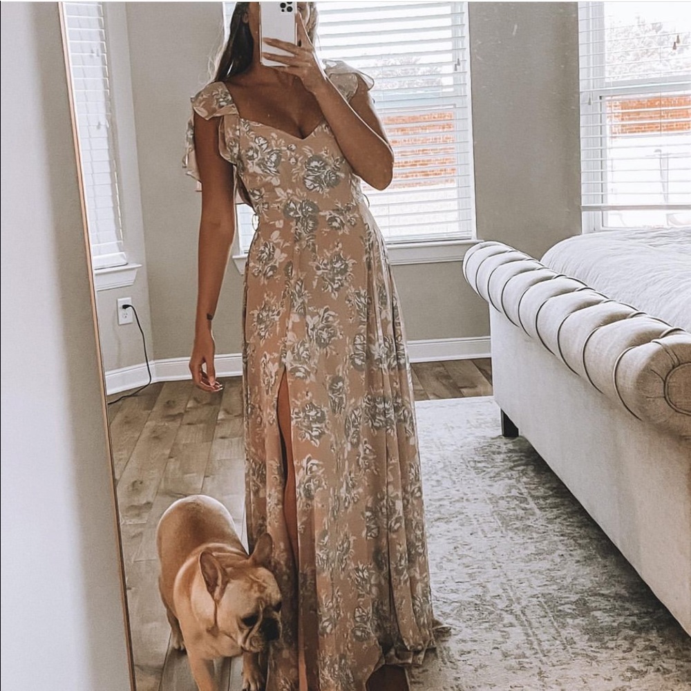 Floral maxi